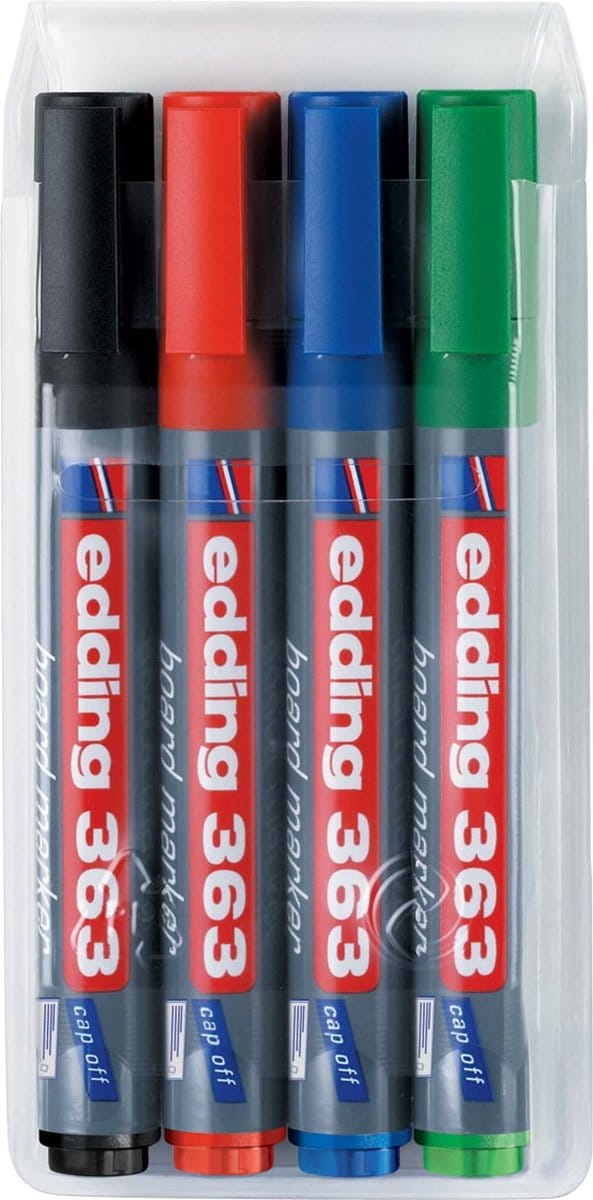 Whiteboardmarker edding 363 schuin 1-5mm as | 10 stuks