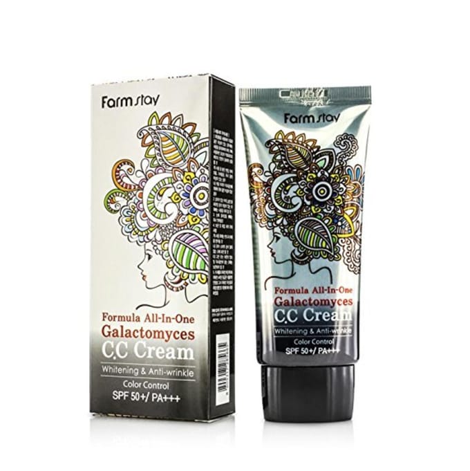 FARM STAY-formule alles in één Galactomyces CC Cream 50g (3 opties) 3pcs