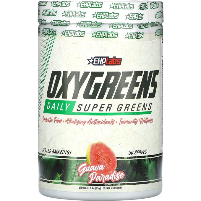 EHPlabs, OxyGreens, Dagelijkse Supergroente, Guava Paradise, 8,4 oz (237 gr)