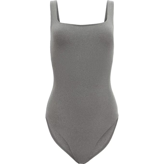 Vrouwelijke body met vierkante hals Girlfriend Collective Thong