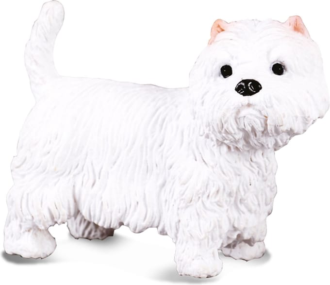 COLLECTA Figurine - Witte West Highland - (M) - Honden - Handgeschilderd - Miniatuur