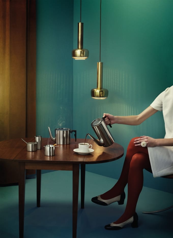 Stelton - AJ Asbak - groot - zilver