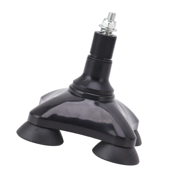 Krukdop Antislip Wandelstok Voetdop Goede Stabiliteit ABS Accessoire voor Vervanging black