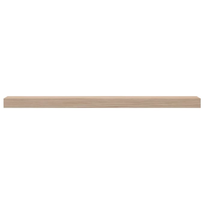 vidaXL - Wandschapppen - 2 - st - 80x23,5x4 - cm - bewerkt - hout