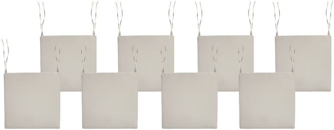 SASSARI PREMIUM - Zitkussen set van 8 - Taupe - Polyester