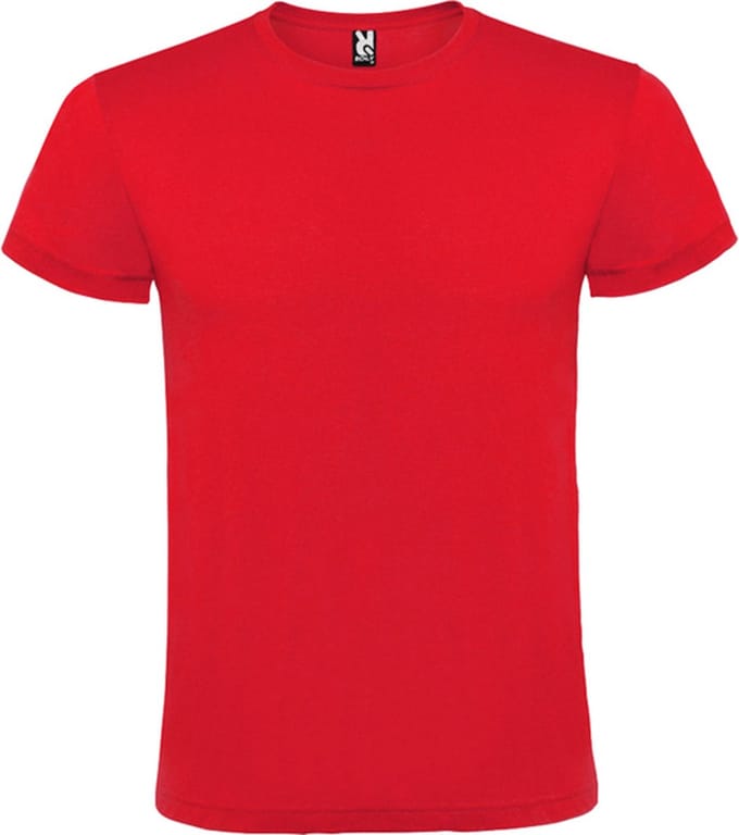 Rood 30 pack t-shirts Merk Roly Atomic 150 maat M