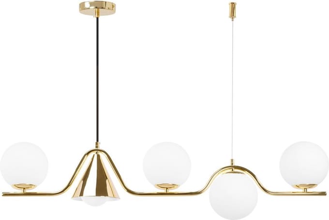 Toolight App1662-5Cp Hanglamp Goud 0X0X0Cm