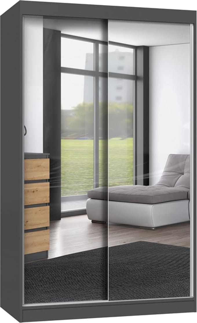 Iga 120A ANTRACIET ARTISAN kledingkast