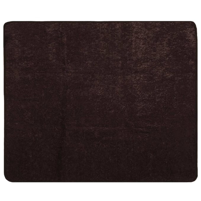 vidaXL - Tapijt - Runner - MARSA - Antraciet - 80 - x - 100 - cm - Polyester - en - PVC