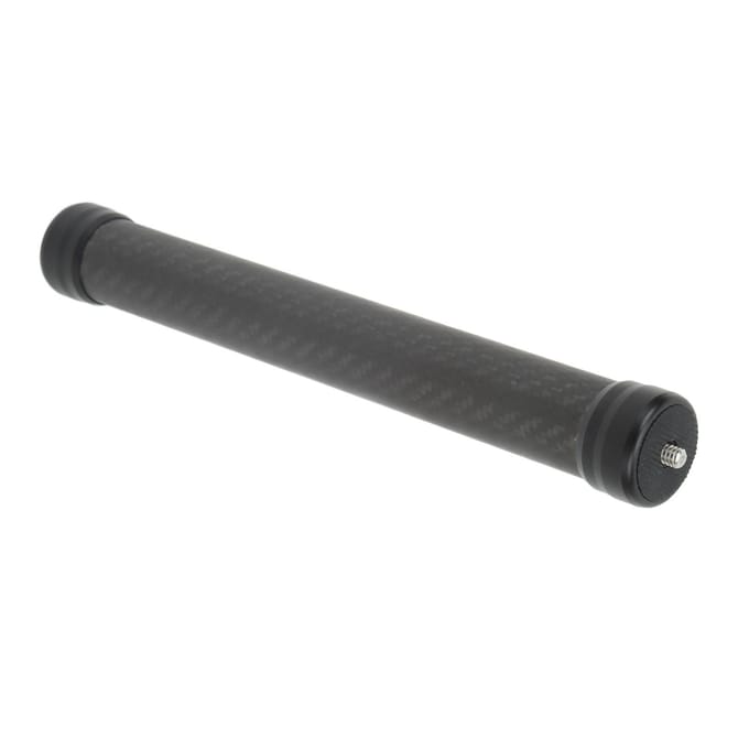 25cm Camera Stabilisator Verlengstok Aluminiumlegering Koolstofvezel 33mm Diameter 14in Stok voor gray