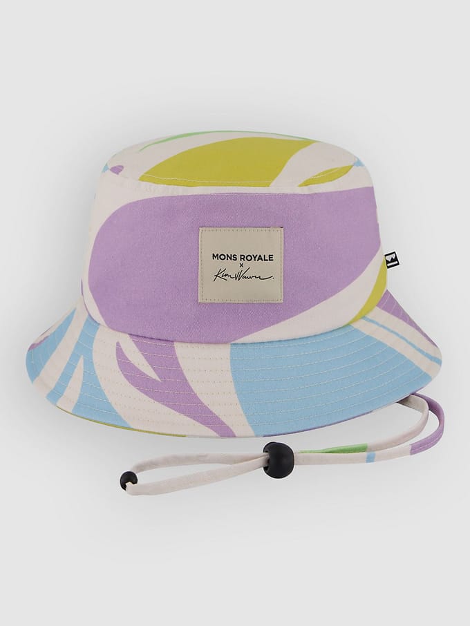 Mons Royale Larker Merino Bucket Hat patroon
