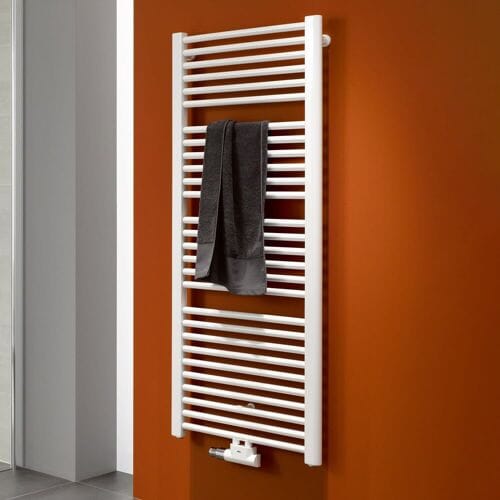Kermi Basic 50 straight bathroom radiator 52.4 x 3.5 x 80.4 cm E001M0800502XXK