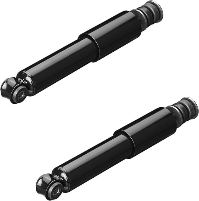 ProPlus Schokdempers - verstelbare lengte 250-340 mm - set van 2 - zwart