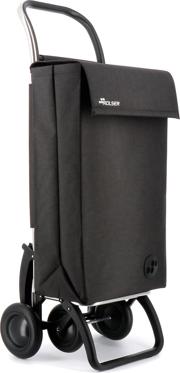Rolser Boodschappentrolley 4 Wielen Sbelta Tweed - 4.2 - Zwart