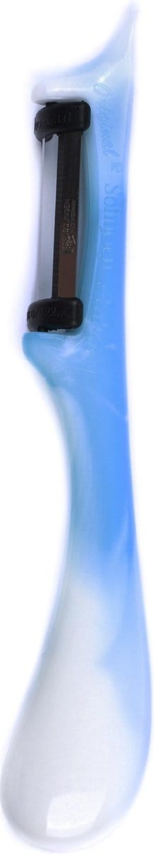 Solingen Dunschiller Star – Dubbel Mes – 19 cm – Bi-Color – Wit met Turquoise