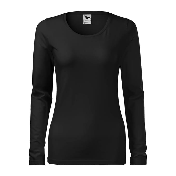 Dames-T-shirt met lange mouwen Malfini Slim 139