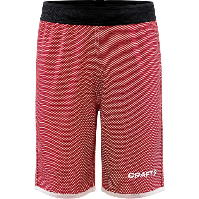 Craft Progress Reversible Short Kinderen - Rood / Wit | Maat: 122/128