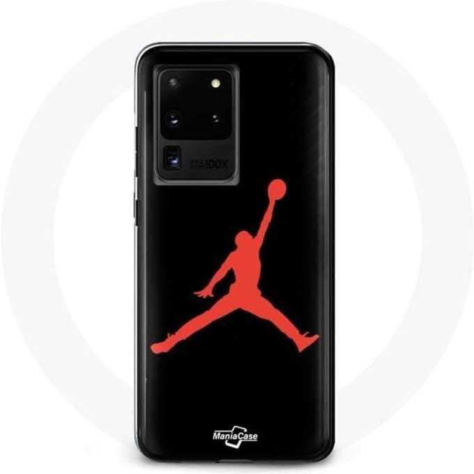 Coque - Air Jordan - Samsung Galaxy S20 Ultra - Rouge - Rigide - Protection rouge