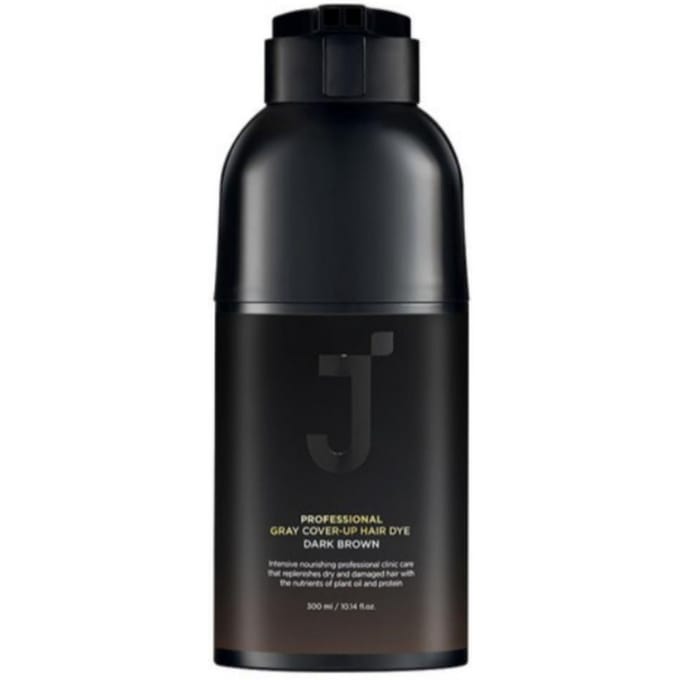 J.Soop Professionele Grijs Haar Kleuring 300ml / Natuurlijk Bruin black