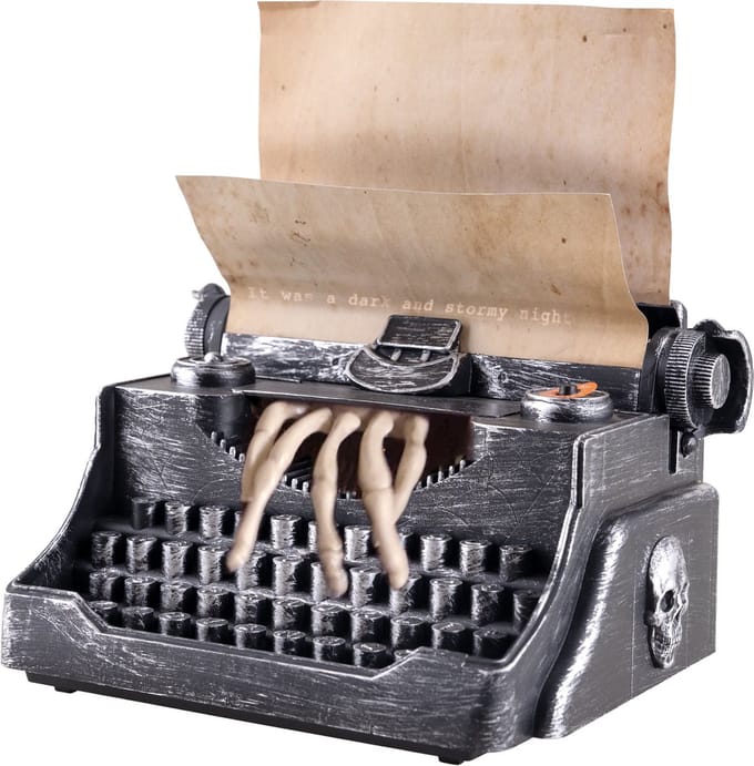 Espa Bespookte Typemachine - Met licht, geluid en beweging - Exclusief batterijen