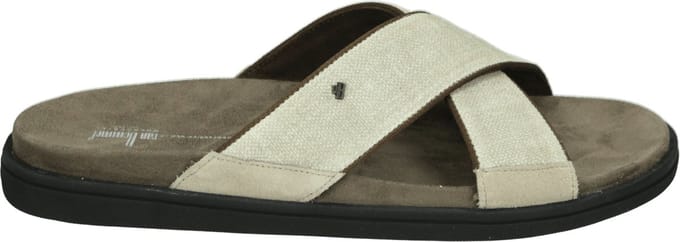 Van Bommel - APERTA 02.10 - Heren slippers - Kleur: Grijs - Maat: 41