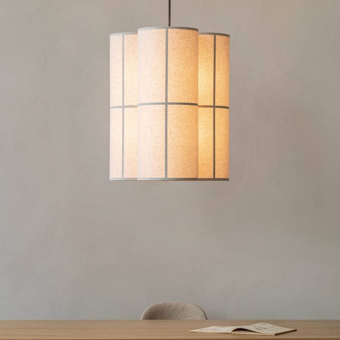 Audo Copenhagen Audo Hashira Cluster hanglamp, Ø61,5 cm, naturel