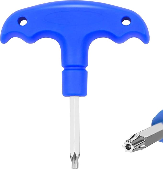Verstelbare Golf Sleutel voor het Verwijderen van Golfdrivers, RVS, Ergonomische Handgreep, T20, Shaft Adapter, Golfaccessoires