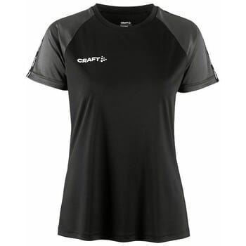 Craft Squad 2.0 T-Shirt Dames - Zwart | Maat: XXL