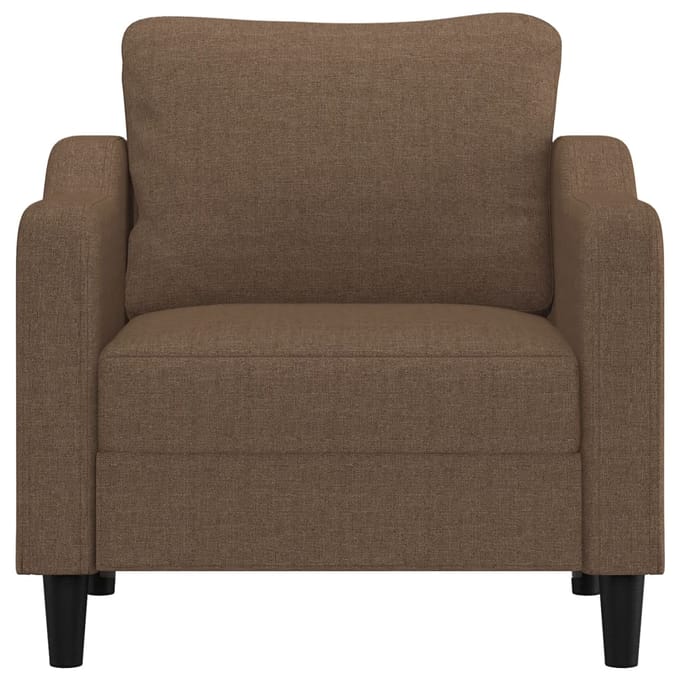 vidaXL - Fauteuil - 60 - cm - stof - bruin