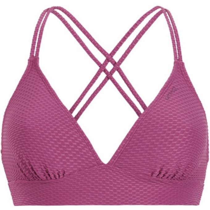 Protest MIXRelaxo - Triangel bikini top Dames - Koordsluiting - Uitneembare vulling - Normale pasvorm - Roze