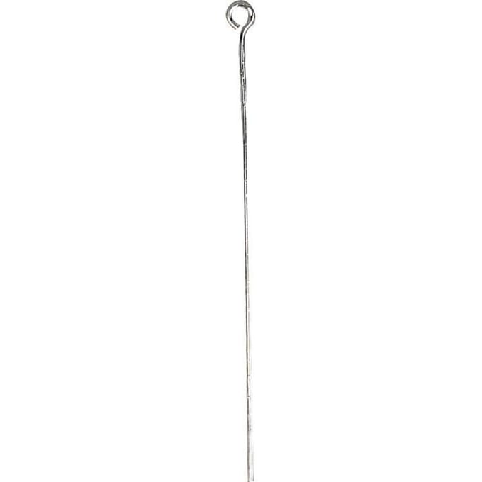 Creativ Company - Head Pins Silver Plated 50 mm 30 pcs.