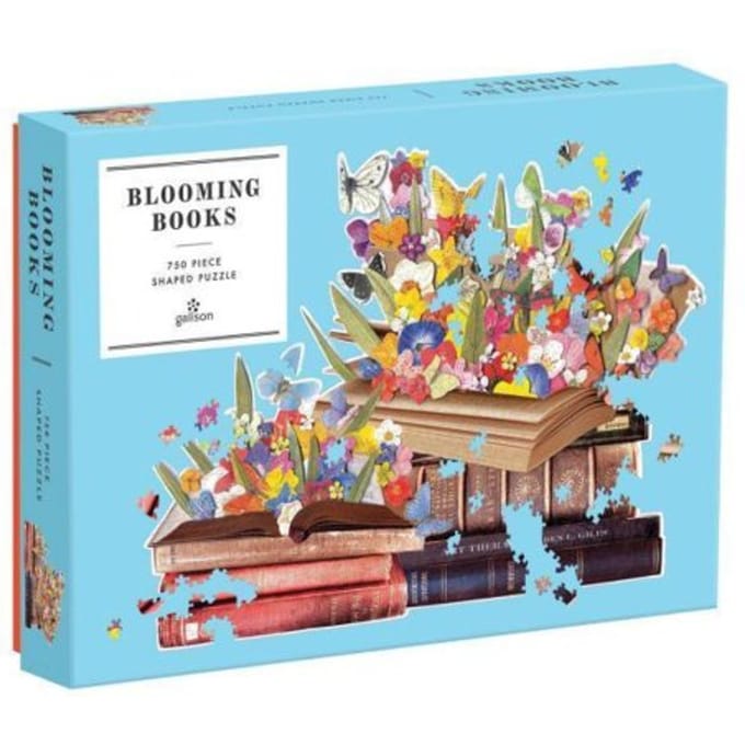Blooming Books 750 Piece Shaped Puzzle - Galison