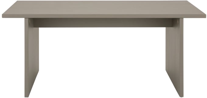 Salontafel SALTO van massief hout - grijs