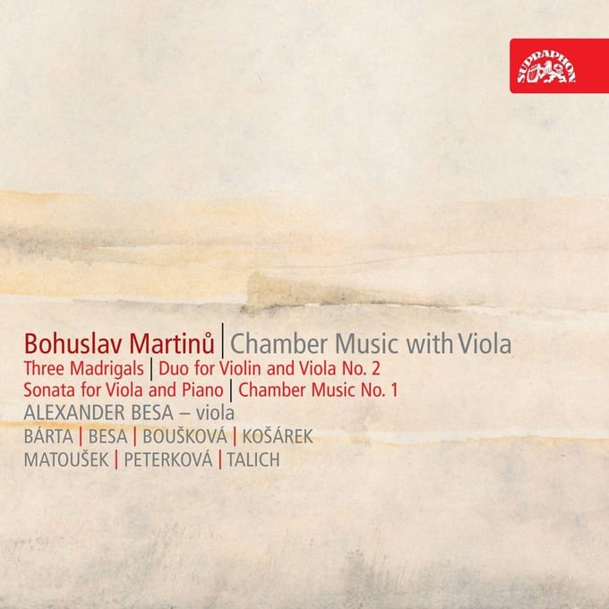 Alexandra Besa - Martinů: Chamber Music For Viola (CD)