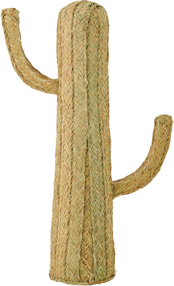 J-Line decoratie Cactus - riet - naturel - medium