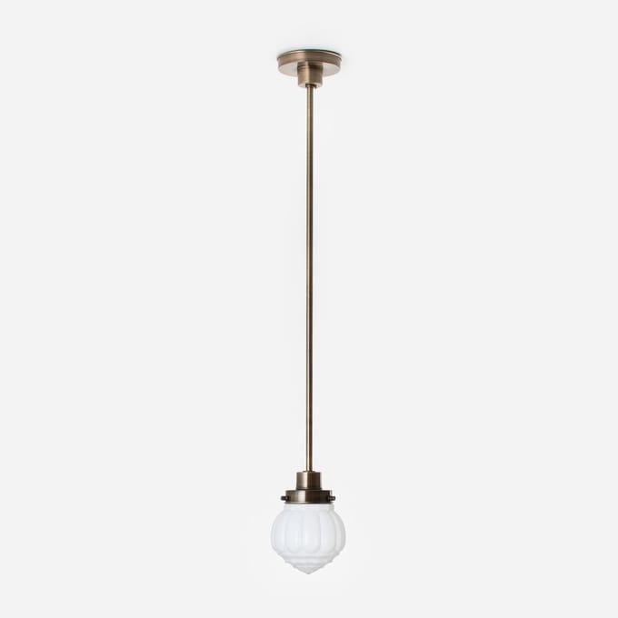 Hanglamp Wassail 20's Brons - Art Deco Trade