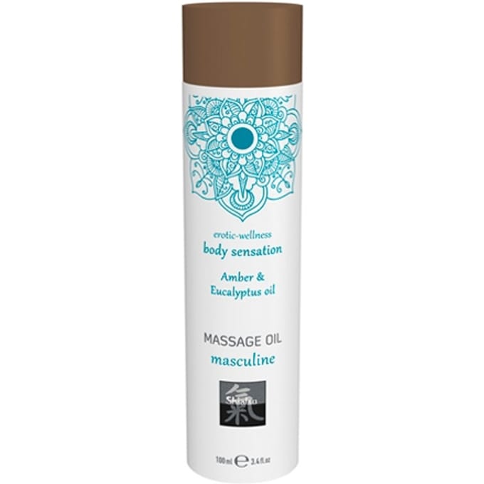 Shiatsu - Erotic Massage Olie - Amber & Eucalyptus