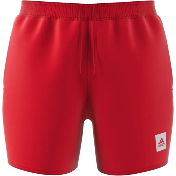 Effen Korte zwemshorts adidas