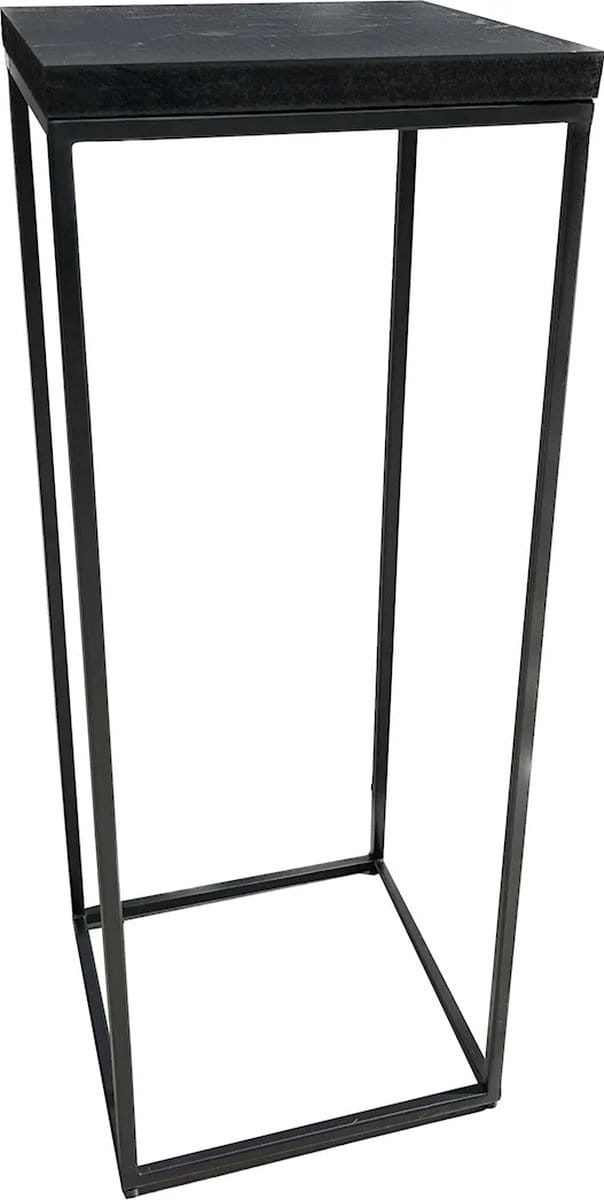 Planten Zuil | Dolores | Medium | Zwart - Black | L35 x B35 x H100 cm