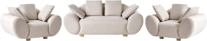 RINGEL - Bankenset - Lichtbeige - Polyester
