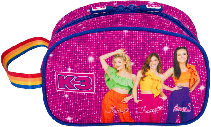 K3 Toilettas Roze 14x20x9cm
