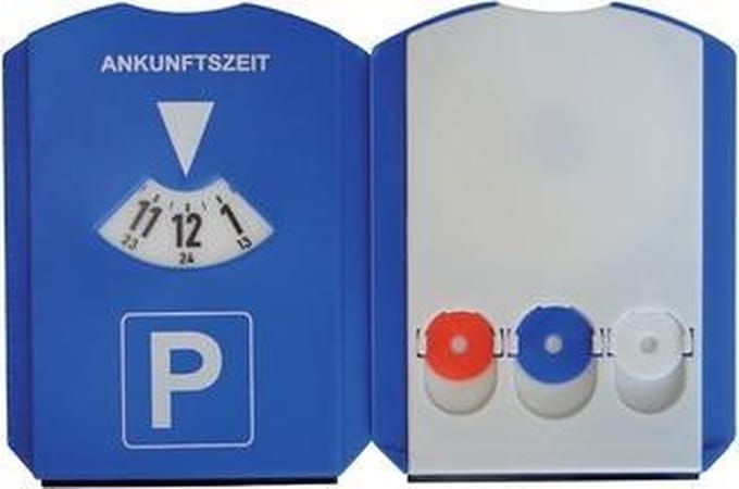 Parkeerschijf / ijskrabber
