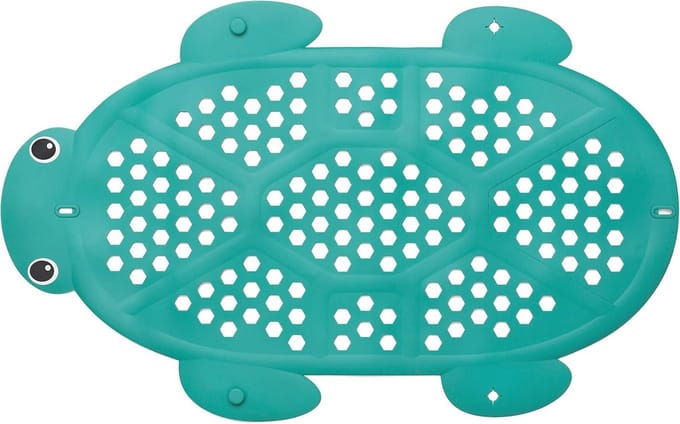 2-in-1 Badmat met Opbergmand - Antislip Badmat met Zuignappen