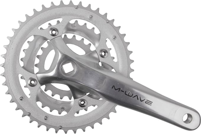 M-Wave Crankstel 3v 22T/32T/44T alu