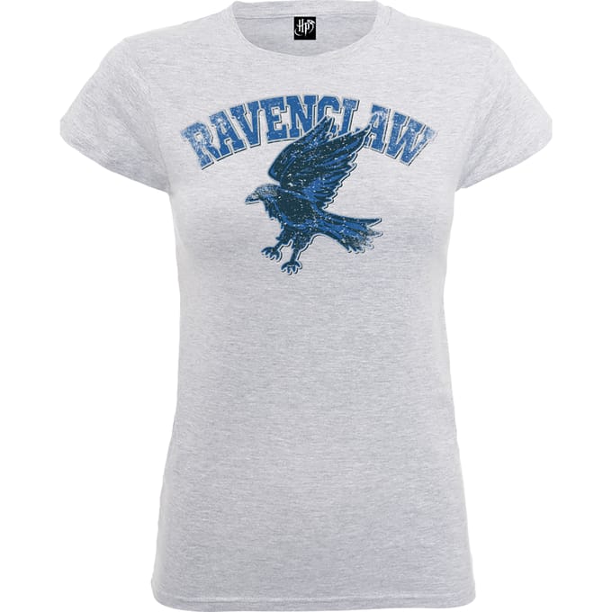 Harry Potter Ravenclaw Dames T-shirt - Grijs - S