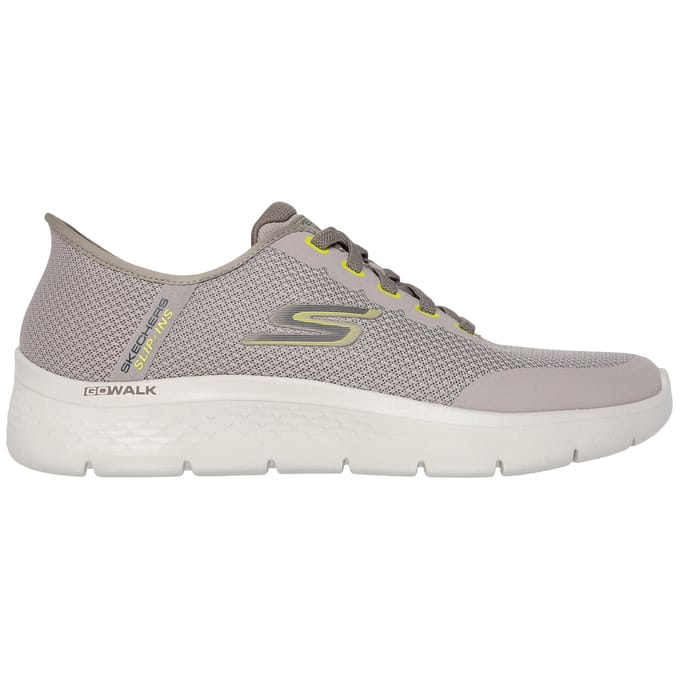 Skechers Slip-ins Go Walk Flex - Netro - Heren Instappers - Taupe