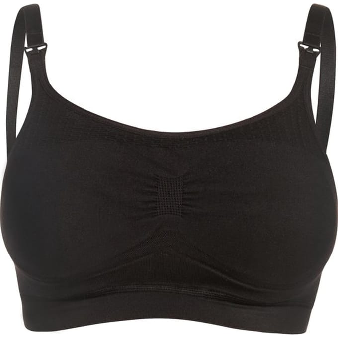 Noppies Comfortabele naadloze voedingsbh - Black - Maat XS/S