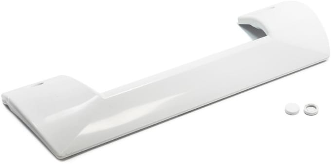 Handgreep koelkast vriezer deur wit - deurgreep geschikt voor Bosch Siemens 00490705