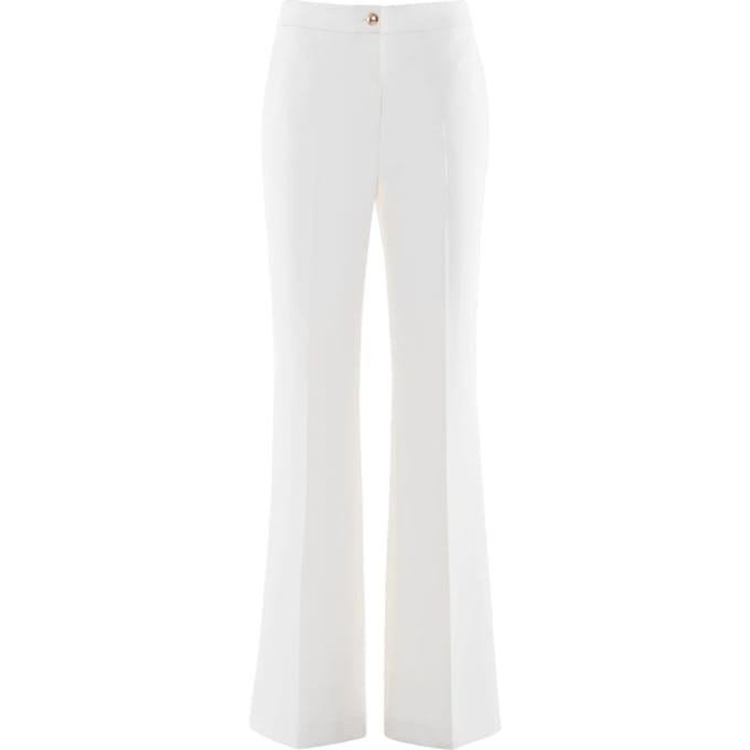vrouw ivoor broek