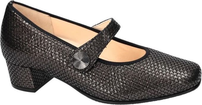 Hassia -Dames - zwart - pumps & hakschoenen - maat 36.5